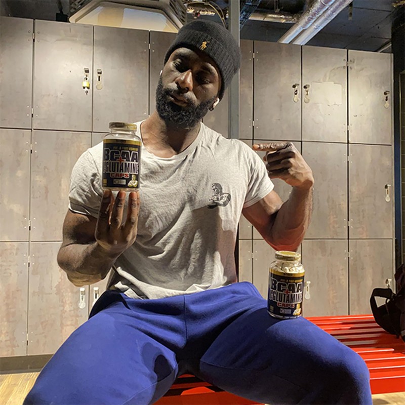 Weider BCAA + Glutamine, Recovery, Strength, Endurance, 180 Capsules