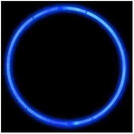 Blinkee Glow Necklace Blue Tube of 25
