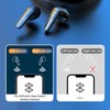 Voice Translator Earphones, Noise Cancellation, Real-time Translation Translator Device, Supports