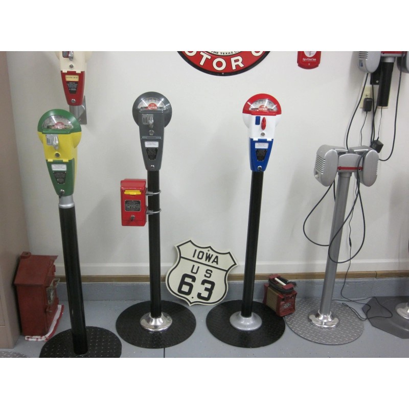 Restoration parts lot for your Duncan Parking Meter, Model 60,