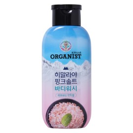 Organist Himalayan Pink Salt Rich Lather Refreshing Body Wash Mint Scent, 190ml, 1 / 오가니스트 히말라야 핑크솔트 풍성한 거품 산뜻한 바디워시 민트향, 190ml, 1개