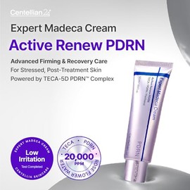 CENTELLIAN 24 Expert Madeca Cream Active Renew PDRN 50ml – Anti-Ageing Korean Face Moisturiser for Firmness & Elasticity with TECA-PDRN, Hyaluronic Acid & Glutathione