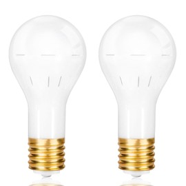 GEPLAD 2-Pack Mogul Base 3 Way LED Light Bulb, 10/20/30W, 100/200/300 Watt Equivalent, Soft White 3000K, for Antique Floor Lamp