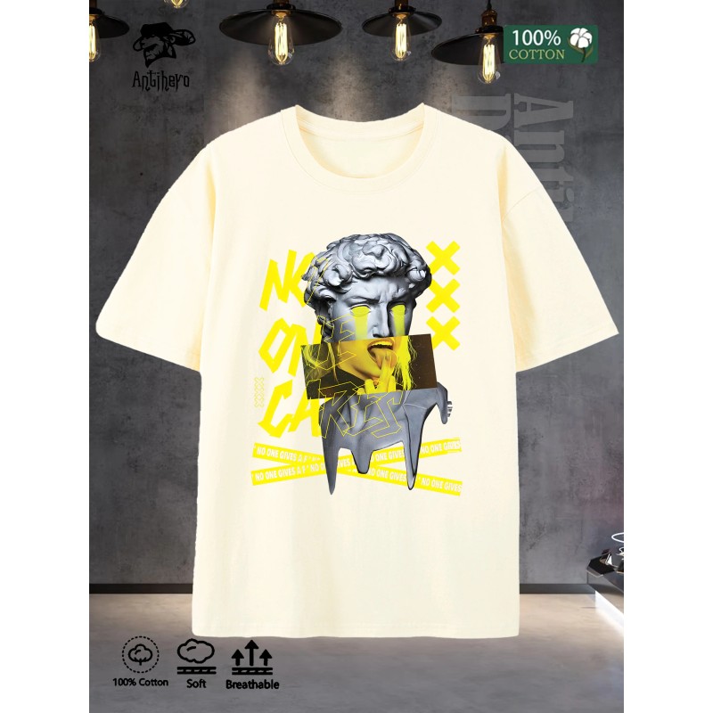 Essential Basic Mens Tee 2025 Collection Oversized Fit 100% Cotton