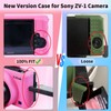 Camera Case for Sony ZV-1, ZV1 Case Silicone Cover Camera