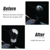 X AUTOHAUX Car 5 Speed Manual Gear Shift Knob Stick