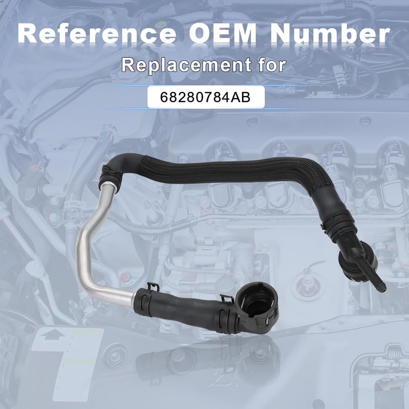JDMON HVAC Heater Hose Kit Compatible with Jeep Wrangler 2.0L