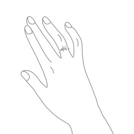 Delicate Simple Nautical Marine Life Beach Happy Starfish Ring For Teen For Women .925 Sterling Silver 1MM Thin Band