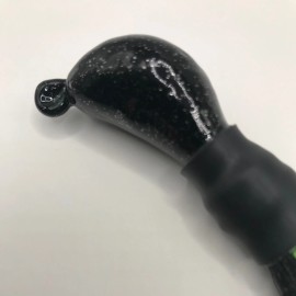 St. Pete 3oz Cape Cod Large Bucktail Striper Jig for Wireline Jigging & Trolling - Chartreuse and Black