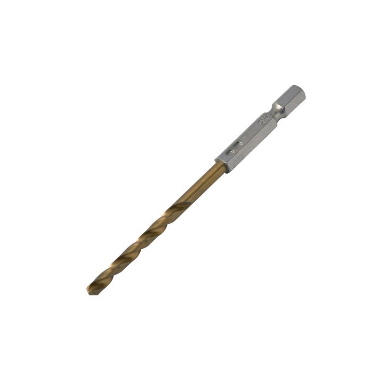 GREATTOOL GTTD-45 HSS Steel Titanium Coated Drill Blade for Ironwork