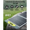 200W Portable Solar Panel, Greenmagic 200W Foldable Solar Panel Lightweight