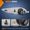 Nilight Fog Light Assembly Compatible with 2002 2003 2004 Toyota