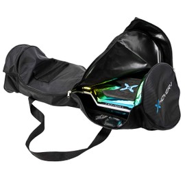 Hover-1 Hoverboard Carrying Bag for 6.5"-8" Hover-1 & Non-Hover-1 Hoverboards | Double Zip Closure, Velcro Secured Carrying Handles, Black