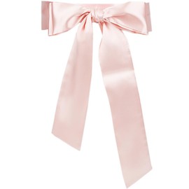 CRASPIRE Pink Satin Sash Belt Long Women Dress Satins Cloth Sash Waist Belts 2'' Wide for Formal Special Occasion Bridal Wedding Bridesmaid Party Shirt Dresses Prom Ladies Ribbon Bow Accessory
