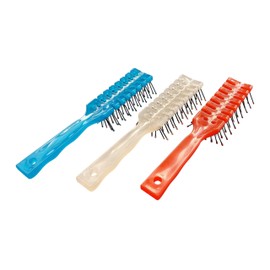 Mibella Skeleton Brushes Set of 3, 3 Fashionable Colours, Hair Styling Brushes, Hair Care, Kids, 21749