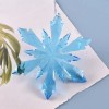 Unbranded Deep Snowflake silicone mold for epoxy resin Faceted For