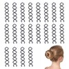 Spiral Pin, Spiral Hair Clip, Spiral Hair Styling, Spiral Hair