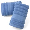 Jacquotha Ribbed Hand Towels for Bathroom, Hotel & Spa Quality