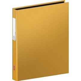 Brunnen 106552140 A4 Cardboard Cover 20 mm Filling Height 2 Ring Binder – Orange