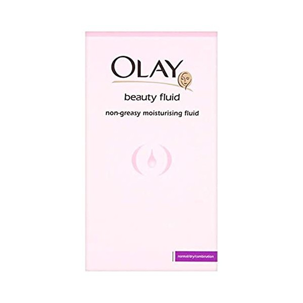 6 x Olay Beauty Fluid Non-Greasy Moisturising Fluid Normal/Dry/Combination 100ml