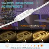 sourcing map LED Strip Dimmer, 12V to 24V 12A Mini