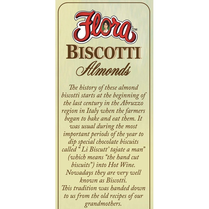 Flora Biscotti Cookies (Almond)