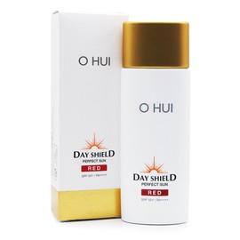 O HUI Day Shield Sun Cream 80ml Large Capacity - Black/Red_Select, Black-Large Capacity