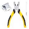 1200pcs Wire Cage Clips with Hog Ring Pliers Fencing Plier