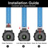OVERSTEP Sport Band for Garmin Fenix 5/Fenix 6/Fenix 7, 22mm
