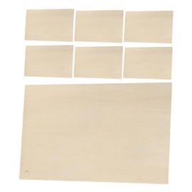 Operitacx Laminate Sheets 12x8x0.12in Craft Thick Logs Thin Wood Boards for Pyrography Model Making DIY