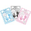 Baby Hand & Footprint Inkless Wipe Kit Black Prints by