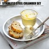 304 Stainless Steel Colander Bowl Set Large Capacity Versatile Stainless