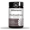 ELEMENTAL Multivitamínico Wellness 90 Cápsulas Diario Sin Gluten