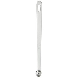 Wada Suke Seisakusho 4911-0010 Extra Thick Measuring Spoon, 1/10 Spoon, Silver