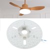 HKZTUY 24w 6.29 inch LED Ceiling Fan Light Panel, 3