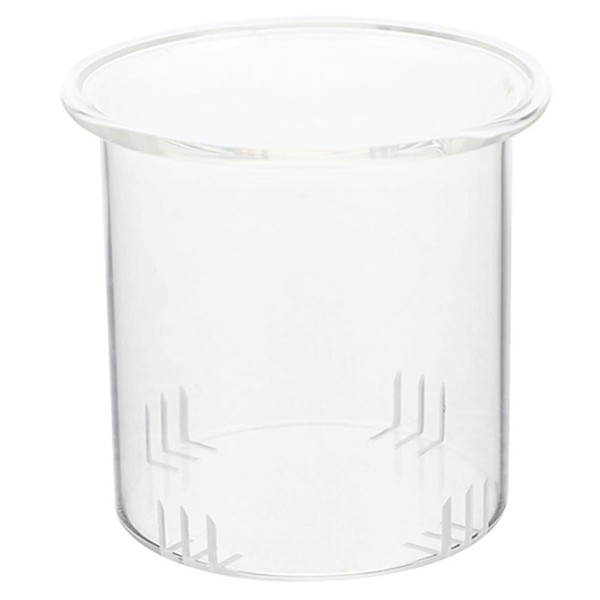 Alipis Glass Tea Infuser: Clear Detachable Tea Leaf Strainer -