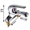 Life System SK238 Two-Hole Single Lever Mixing Faucet for Washbowls