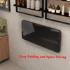 FURNIKNA Wall Mounted Folding Table,Floating Wall Desk for Small Spaces,Functional