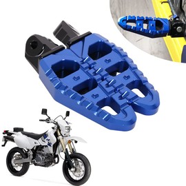 AnXin Motorcycle Passenger Foot Pegs Footrest Rear Footpegs for DRZ400 DRZ400S 00-23 DRZ400SM 05-23 GSXR600 97-00 GSXR750X 96-99 GSF600S 96-99 SV650/S 99-02 TL1000S 97-01 TL1000R 97-03 Blue