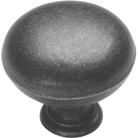 Hickory Hardware PA1218-VP 1-1/4-Inch Manchester Cabinet Knob, Vibra Pewter