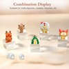 SAMYUCHO Acrylic Base 20 Pieces Acrylic Blocks for Display 1
