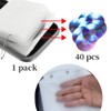 ONEBO 1pc Capacity 40 Portable CD Bag