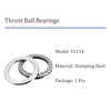 Kozelo 1pcs 51114 Thrust Ball Bearings - [70mm Bore Dia