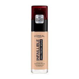 LOREAL INFAILLIBLE 24HR FRESH WEAR LIQUID FOUNDATION 125 NATURAL ROSE 30ML