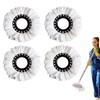 4 Pack Spin Mop Heads, Spin Mop Heads Replacement, Universal
