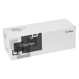 Okina Clear Pick (Interdental Brush & Toothpick, 2-way) (Individual Packaging, 1000 Pieces), Toothpicks, Portable, Passed Food Sanitation Law Tests, Safe, Commercial Use, Home Use, Portable