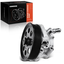 A-Premium Power Steering Pump, with Pulley, Compatible with Ford F-450 Super Duty 2011-2016, F-550 Super Duty 2011-2016, V10 6.8L, Replace # BC3Z3A696B, 7697955173