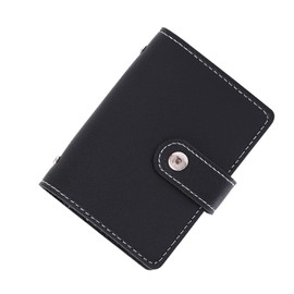 [Mirhua] カードケース スキミング 磁気 防止 RFID ブロック カードホルダー クレジット 26枚 収納 名刺ファイル クレジット カード入れ コンパクト 大容量 男女兼用 (ブラック)