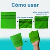 The Original Korean Exfoliating Mitt Body Scrub 4 piezas (Verde