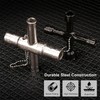 HAUTMEC 4 Way Sillcock Water Key Set 2 PCS, Universal